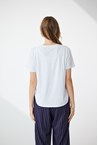 MELFI TEE - white (blu